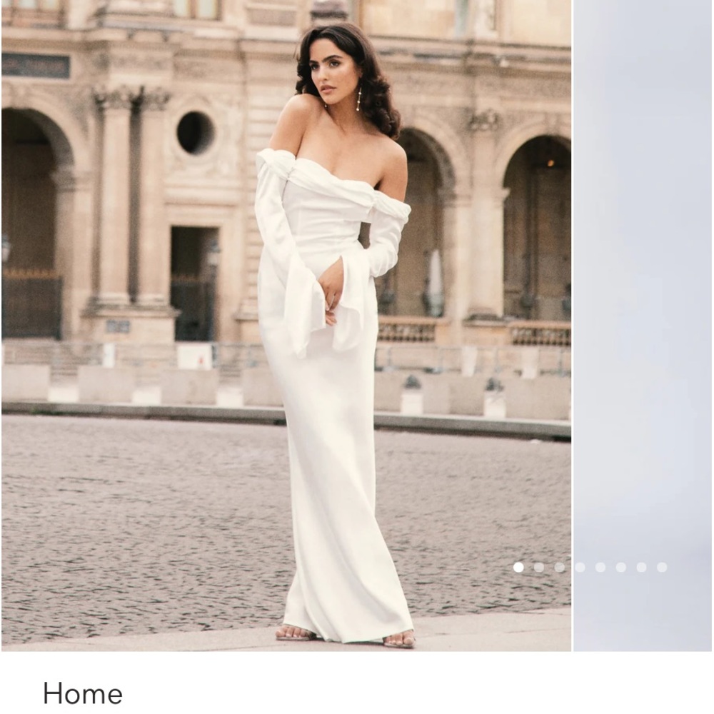 Meshki off shoulder dress